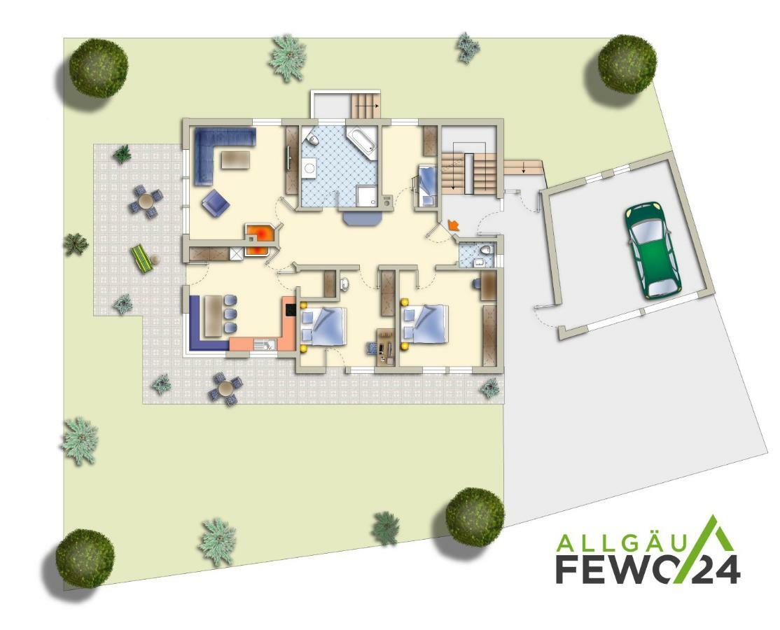 Ferienwohnung Haus Göhl Rettenberg Exterior foto